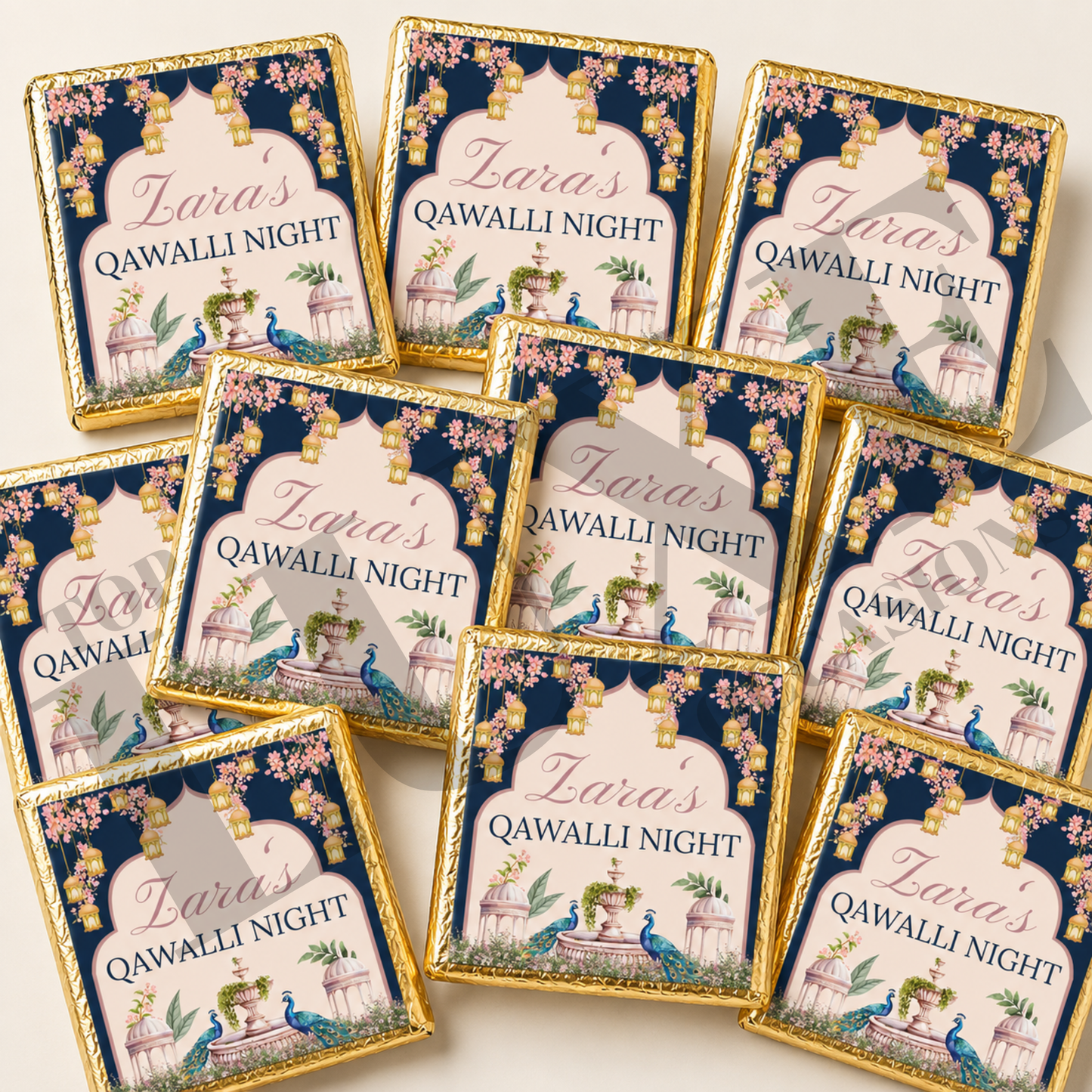 Qawali Night Chocolate Squares