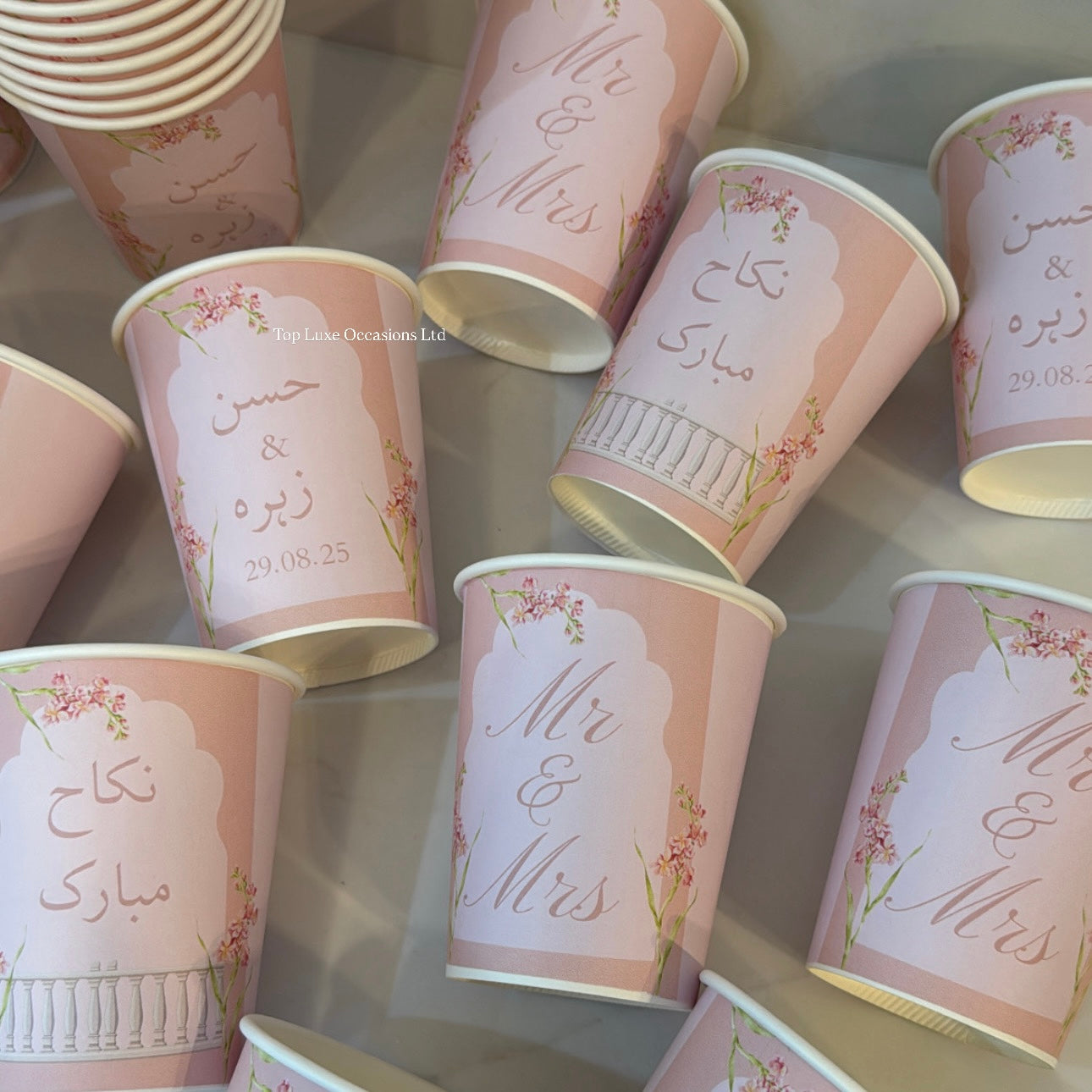 Pink Nikkah | Baraat | Walima Mix (3 Designs) - LUXE RANGE