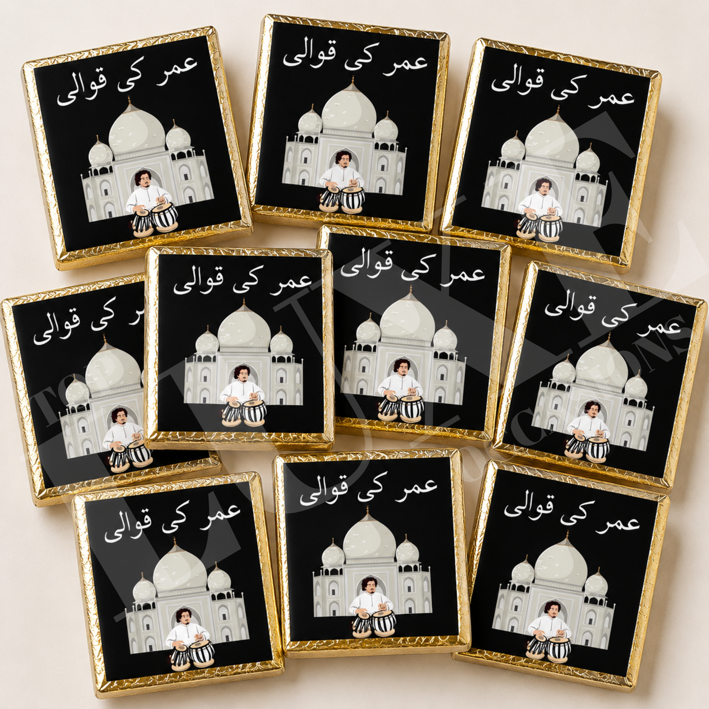 Qawali Night Chocolate Squares
