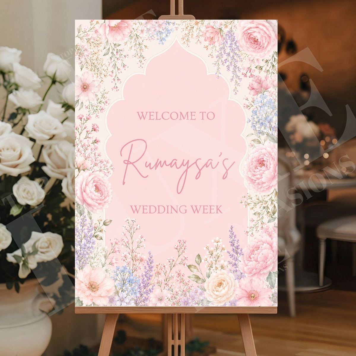 Wedding Week Sign
