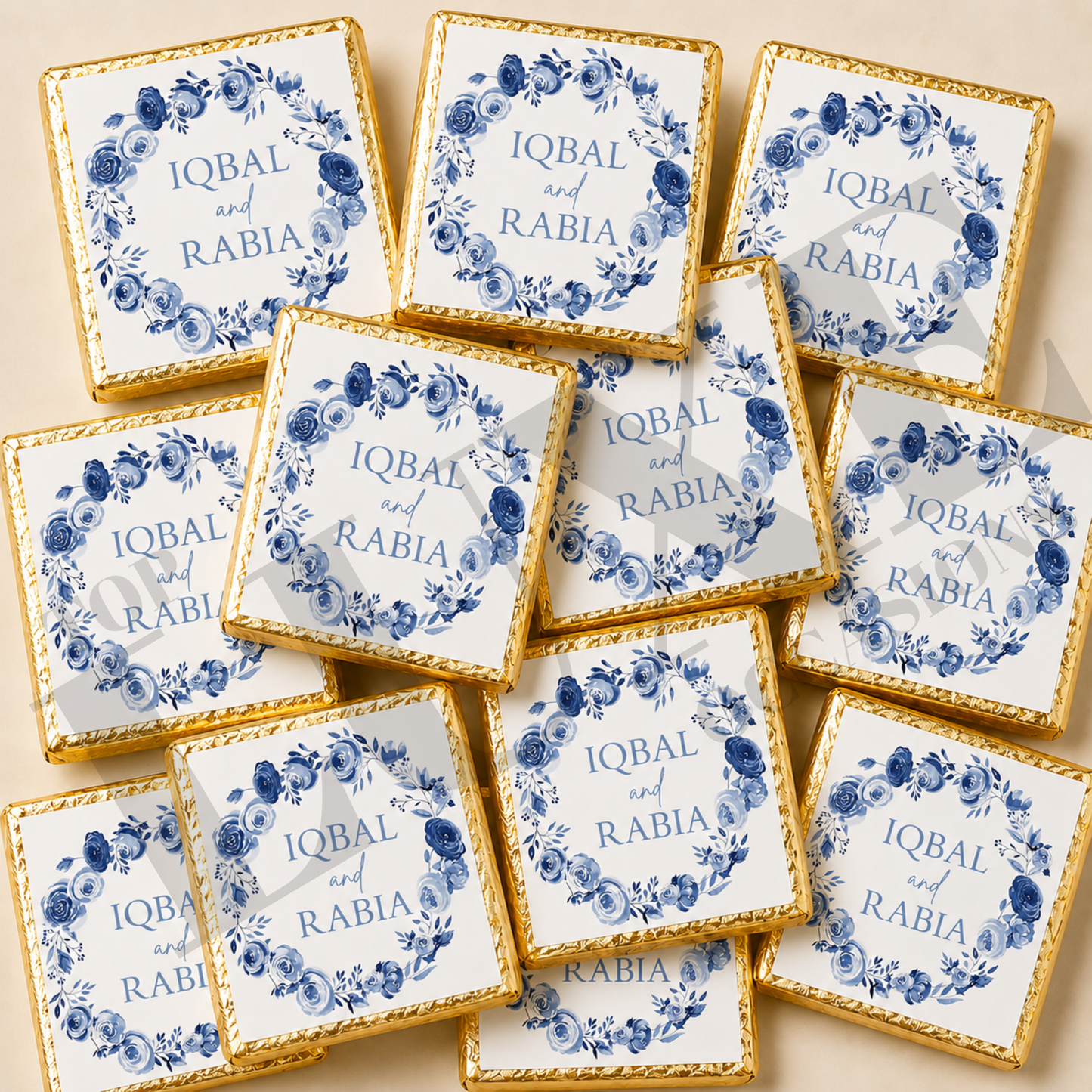 Nikkah | Baraat | Walima Chocolate Squares