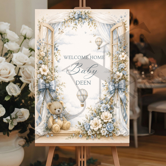 Welcome Home Baby Sign