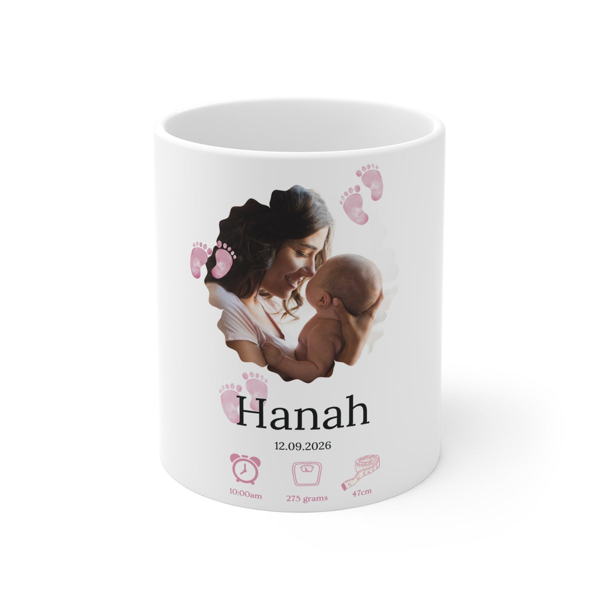 Baby Girl Gift Ceramic Mug (11oz)