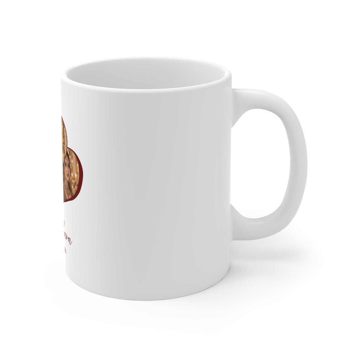 Personalised Wedding Gift Ceramic Mug (11oz)
