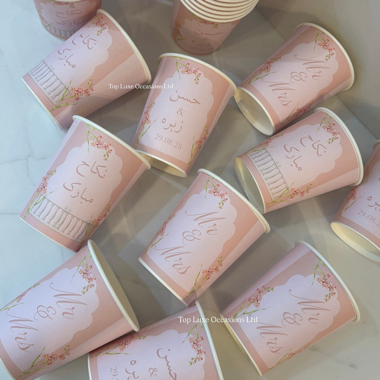 Pink Nikkah | Baraat | Walima Mix (3 Designs) - LUXE RANGE