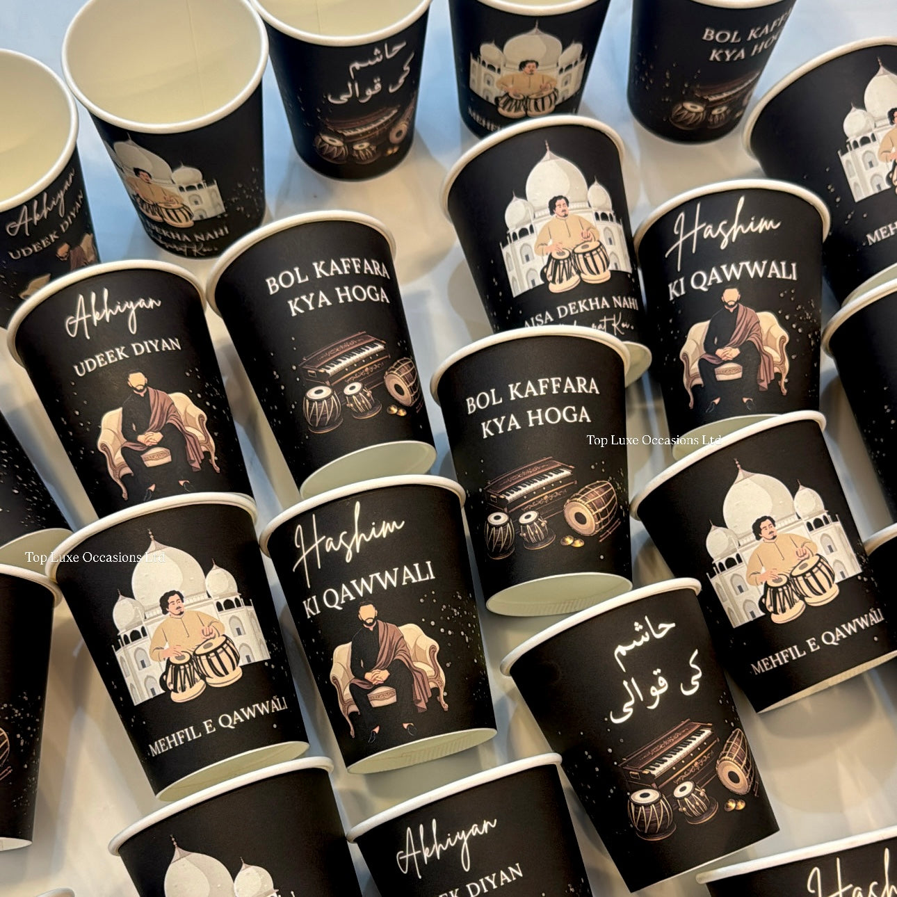 Boys Black Qawali Night Mix (6 Designs) - LUXE RANGE
