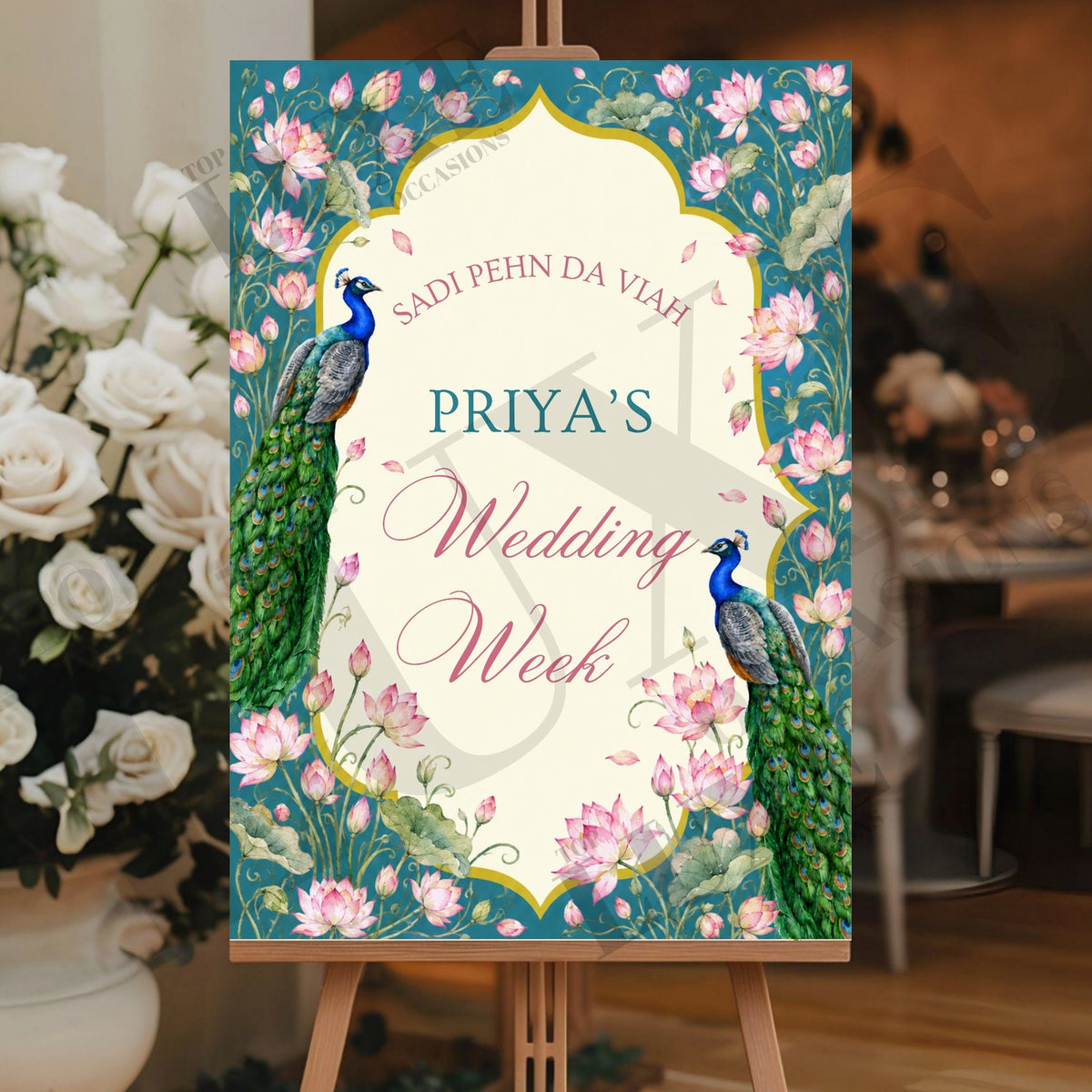 Wedding Week Sign