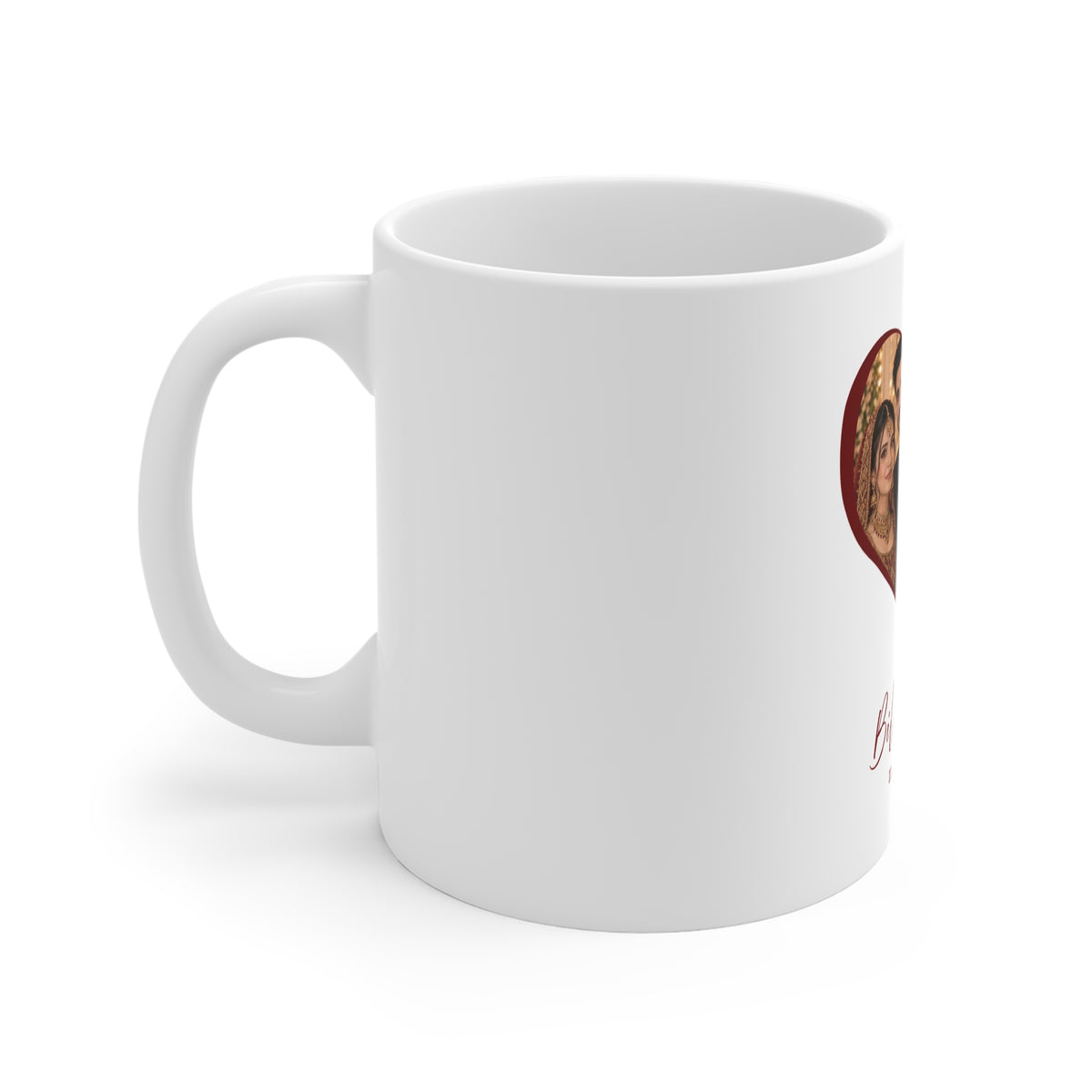 Personalised Wedding Gift Ceramic Mug (11oz)
