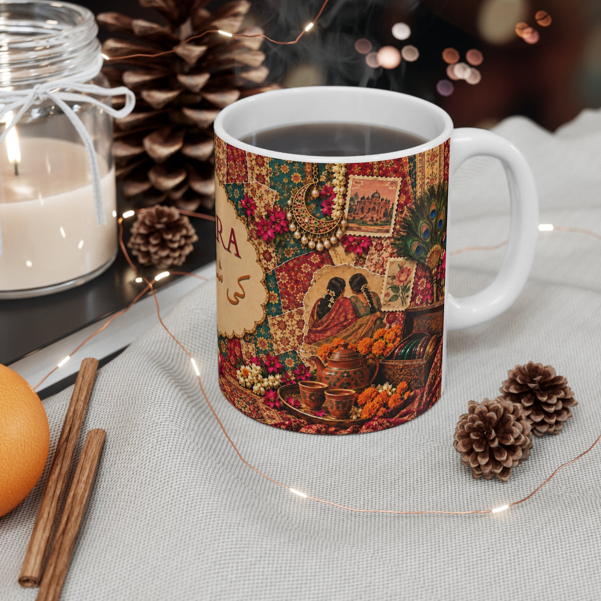 Fun Vibrant Wedding Ceramic Mug (11oz)