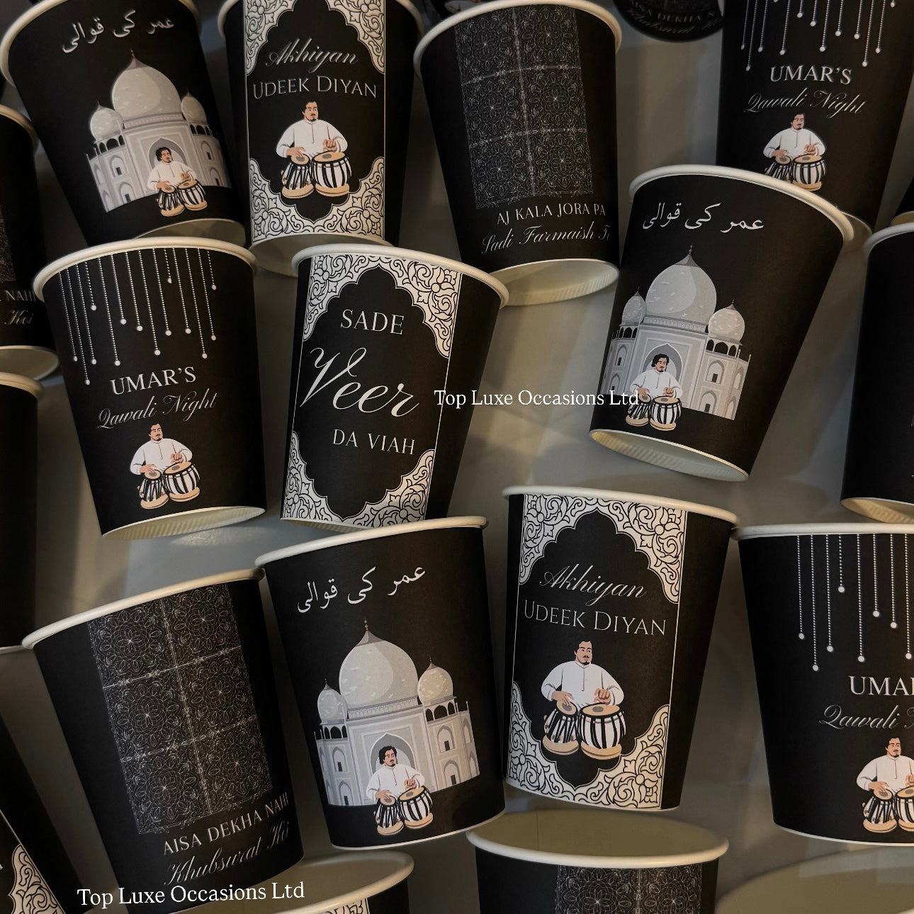 Black Qawali Night Mix (6 Designs) - LUXE RANGE