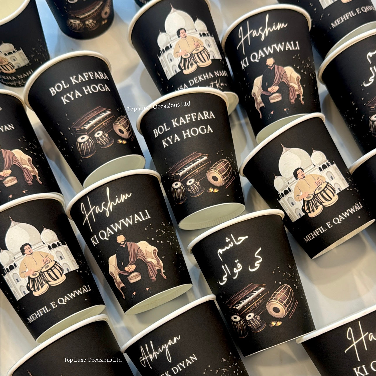 Boys Black Qawali Night Mix (6 Designs) - LUXE RANGE