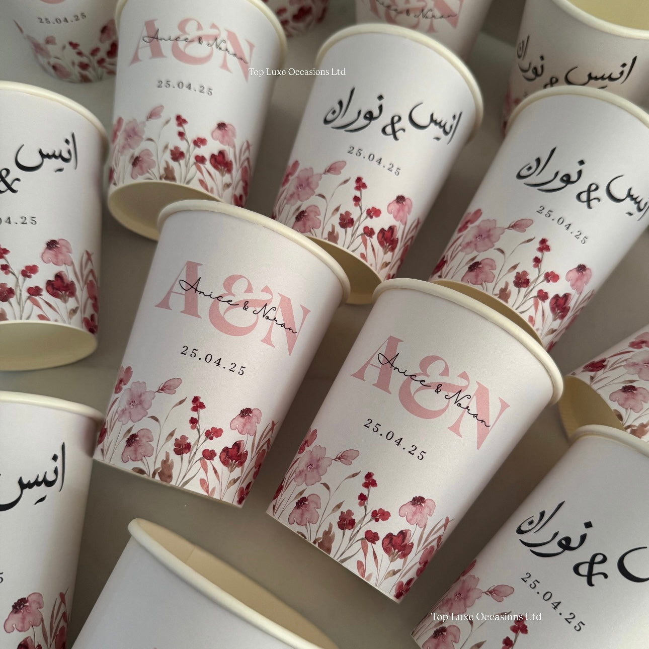 Floral Nikkah | Baraat | Walima Mix (2 Designs) - LUXE RANGE