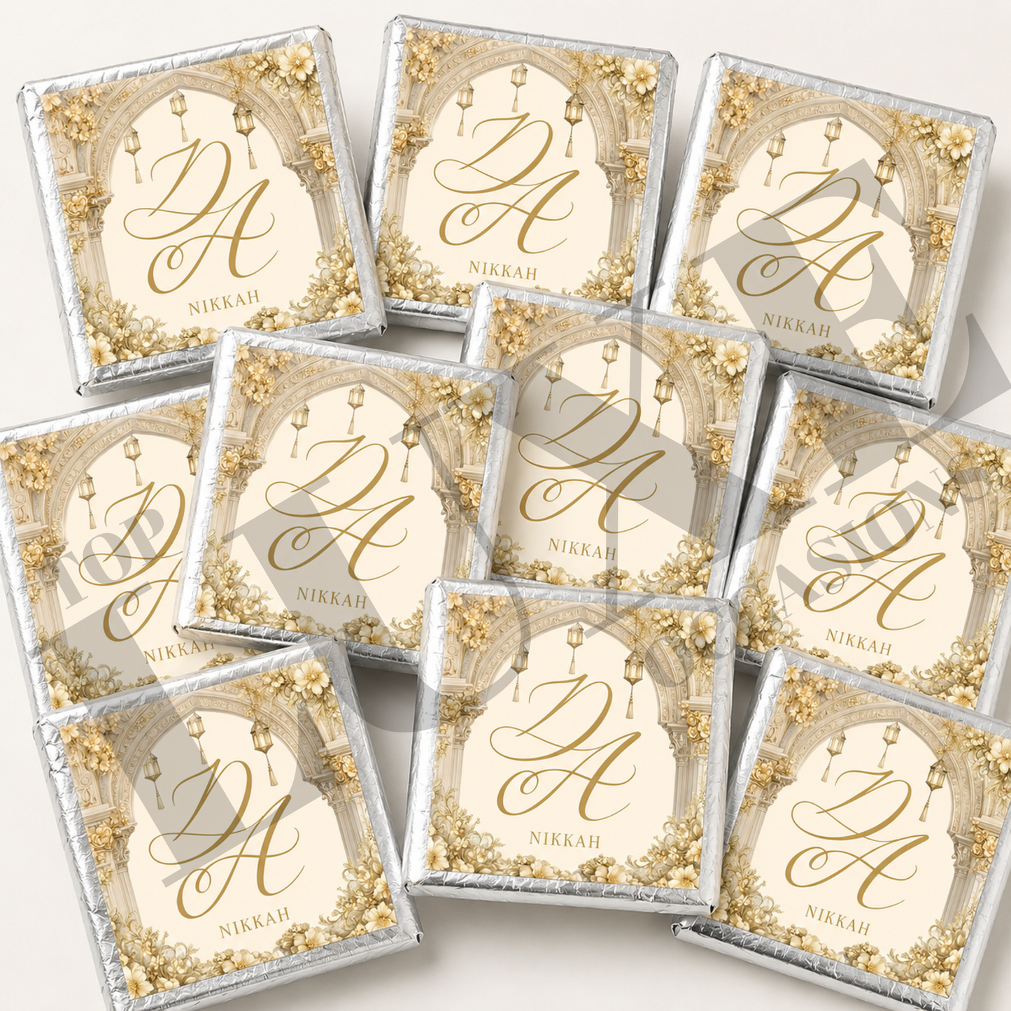 Nikkah | Baraat | Walima Chocolate Squares