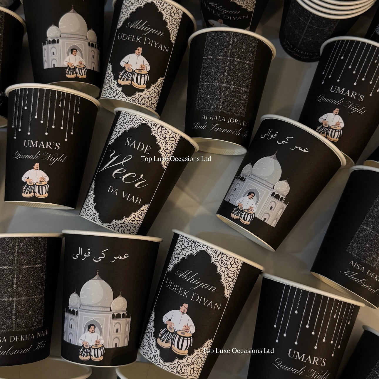 Black Qawali Night Mix (6 Designs) - LUXE RANGE