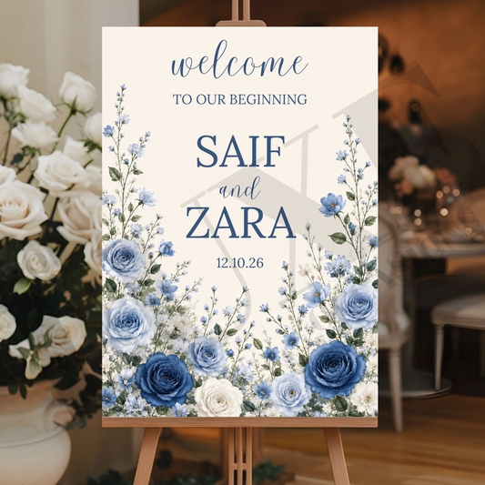 Floral Nikkah | Baraat | Walima Board