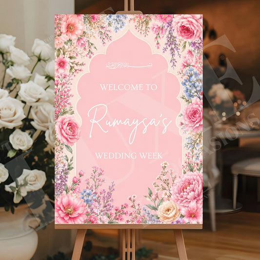 Wedding Week Sign