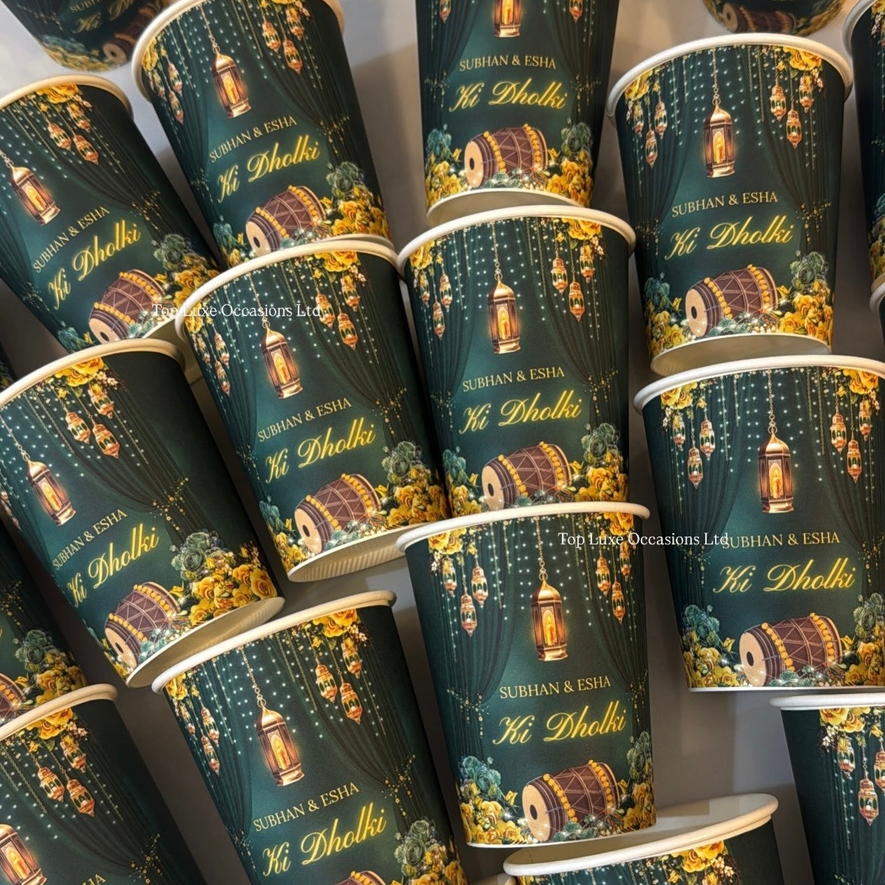 Mehndi Dholki Mix (1 Design) - LUXE RANGE