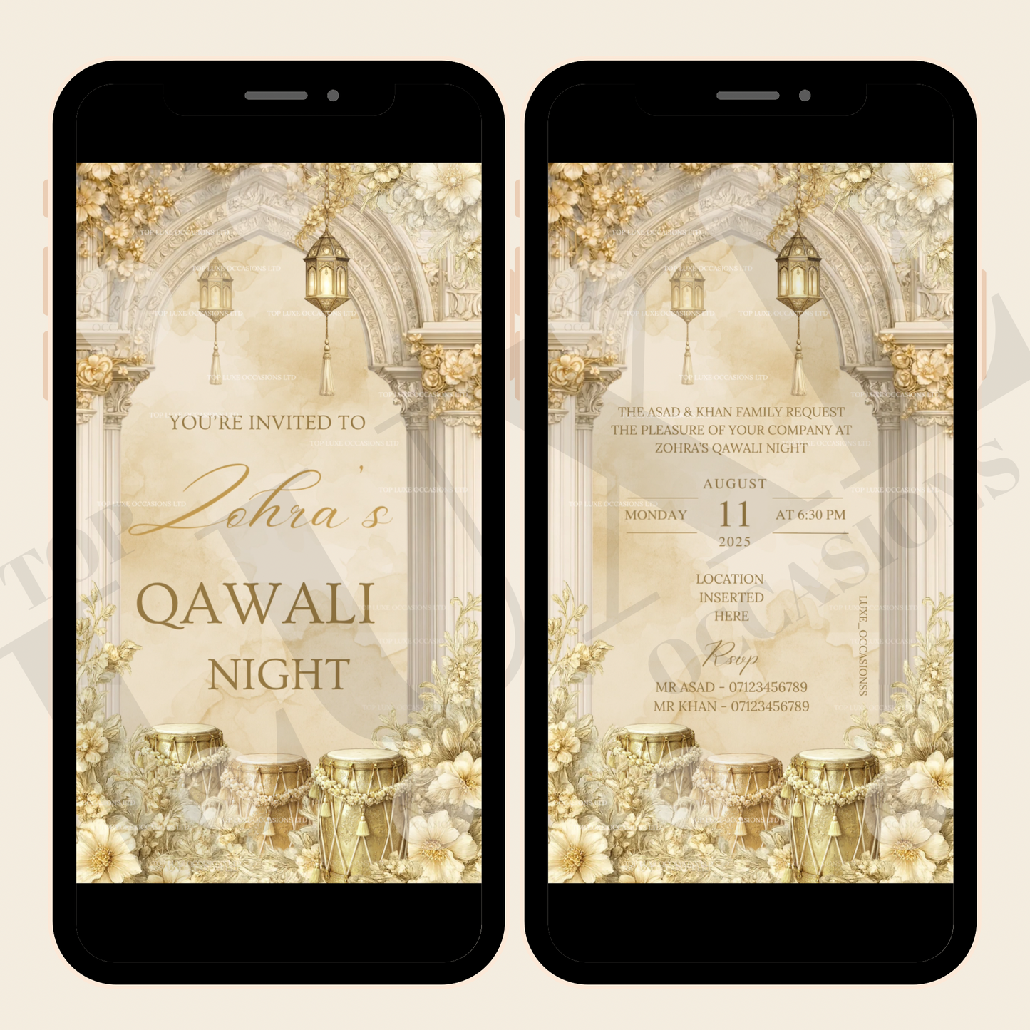 The Grand Wedding Qawali Night Video Invite