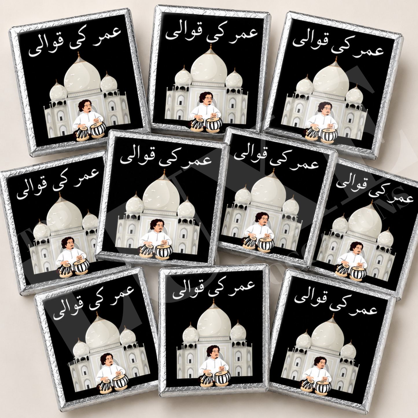 Qawali Night Chocolate Squares