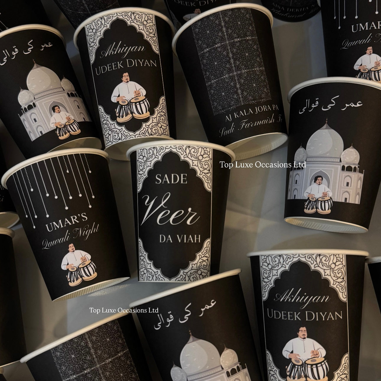 Black Qawali Night Mix (6 Designs) - LUXE RANGE