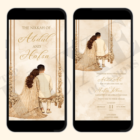 Qubool Hai Nikkah | Baraat | Walima Video Invite