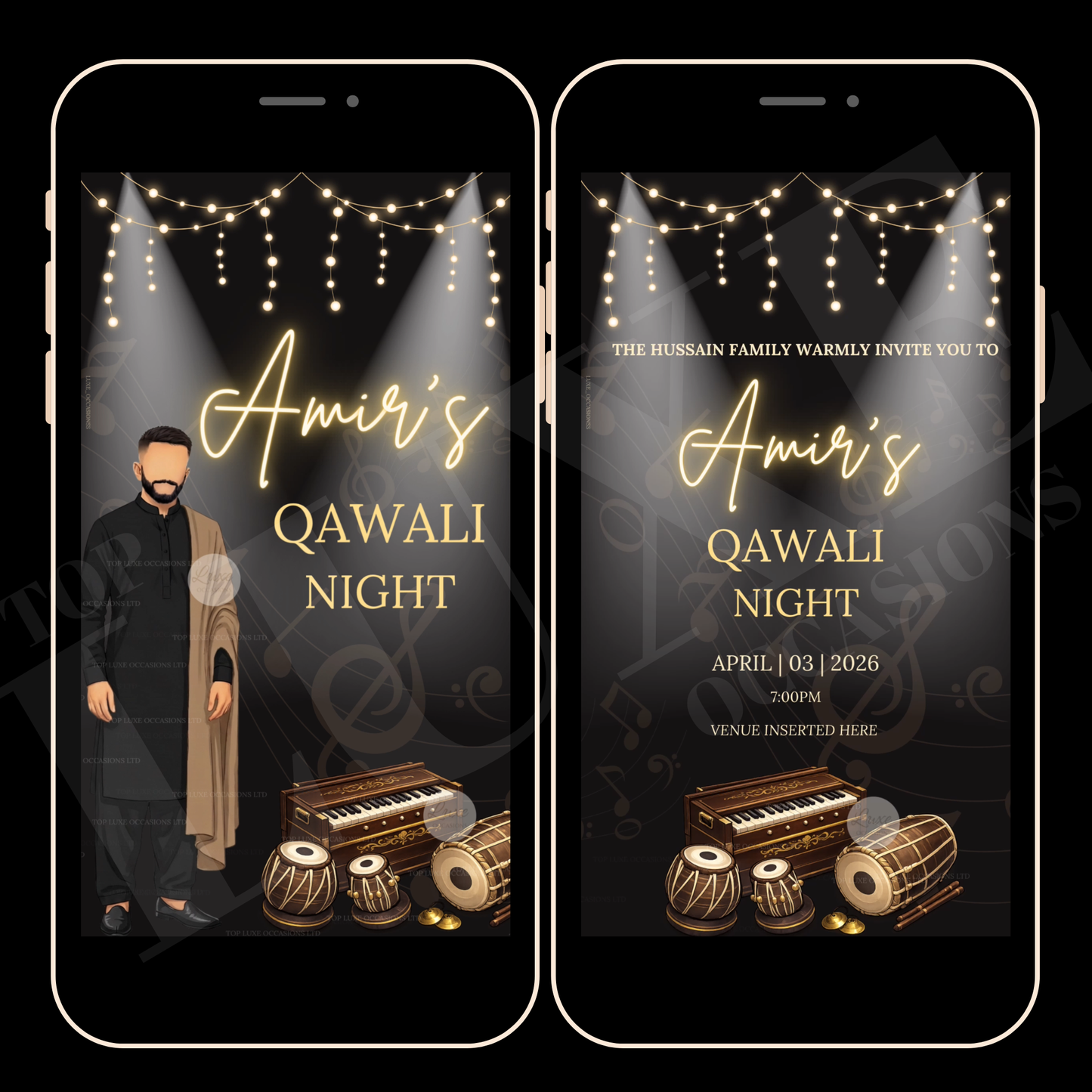 Boys Qawali Night Video Invite
