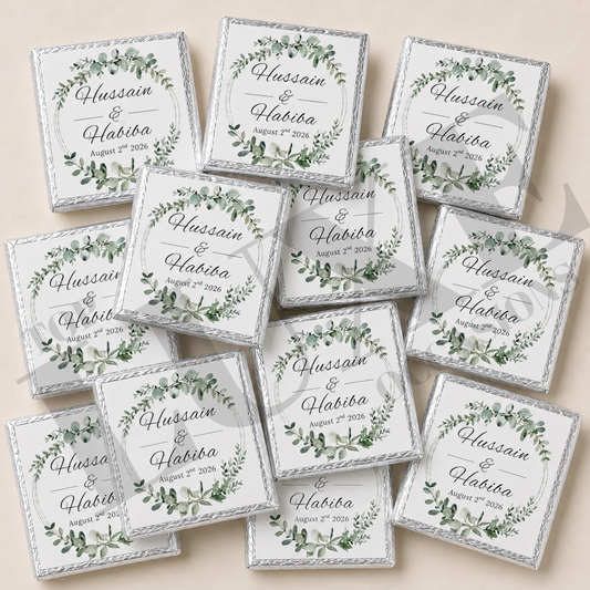 Nikkah | Baraat | Walima Chocolate Squares